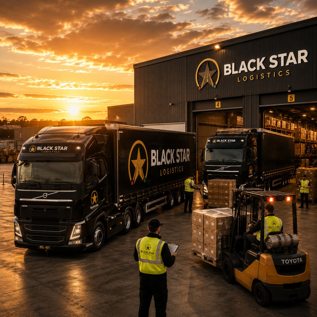 Black Star Logistics Fleet